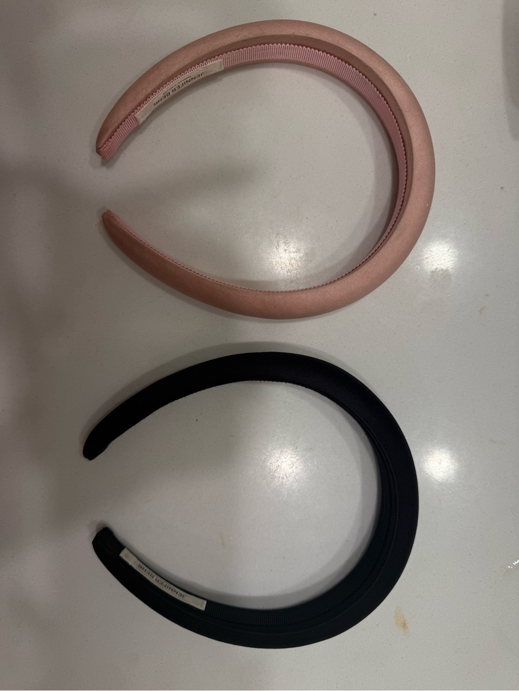 2 Jennifer Behr Pink And Black Headband — image 3 of 7